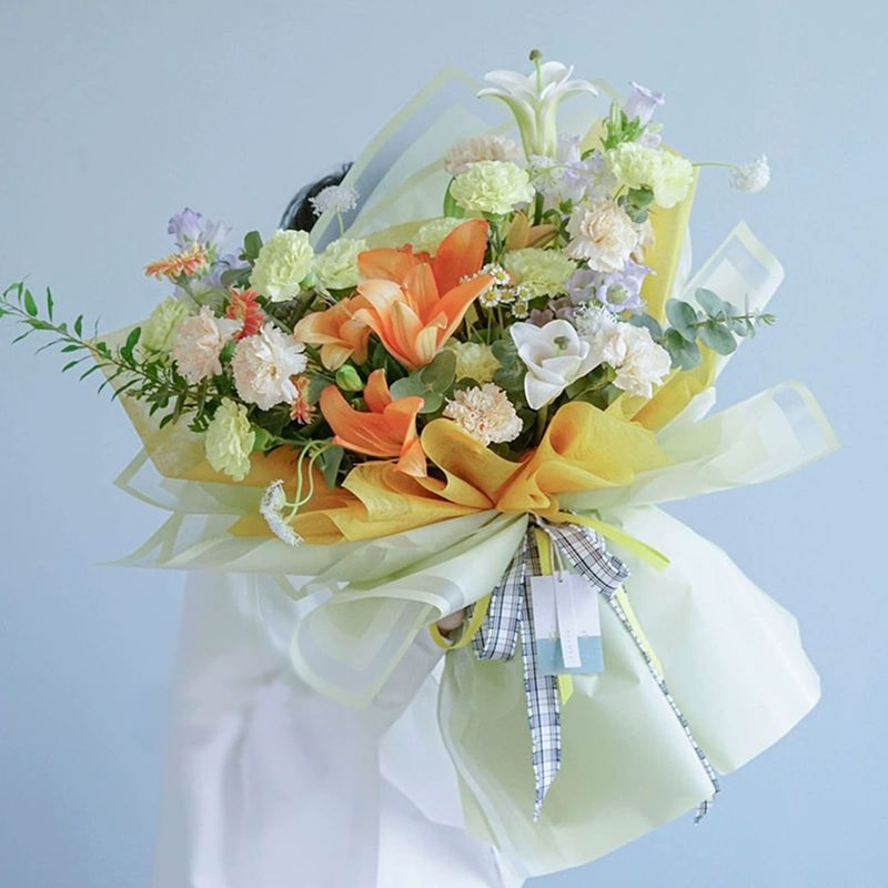 MYHC-03 New Era マッサージフィルム 華麗なる花 BOPP 包装フィルム 