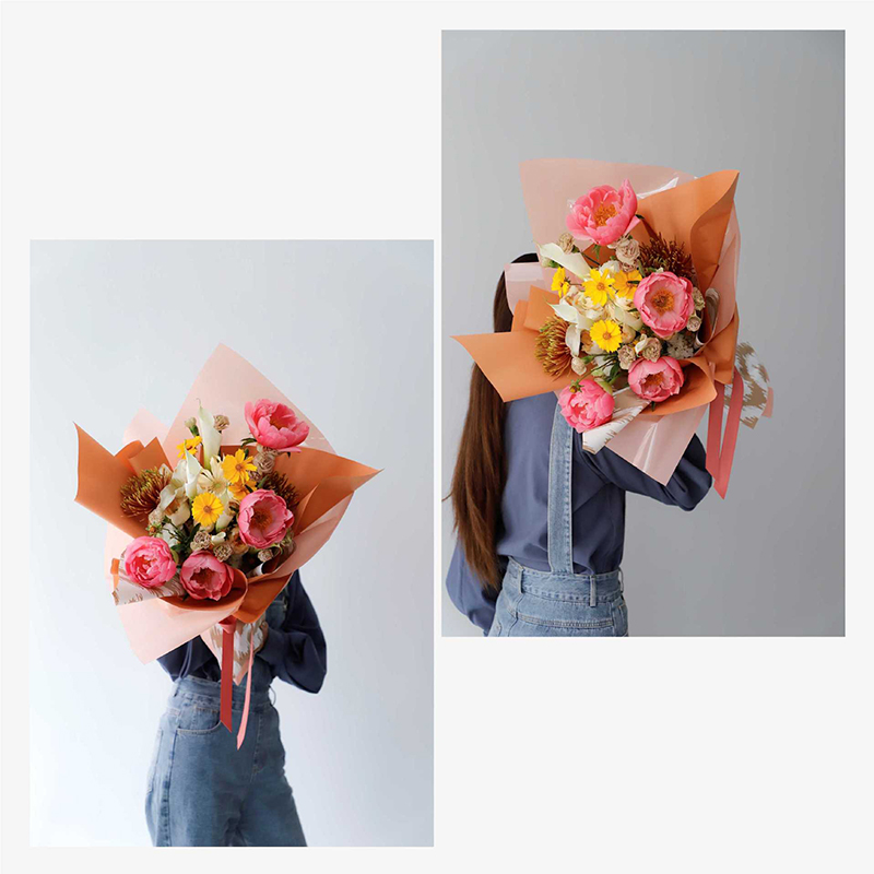 MYHC-57 パールフィルム BOPP 防水花包装フィルム