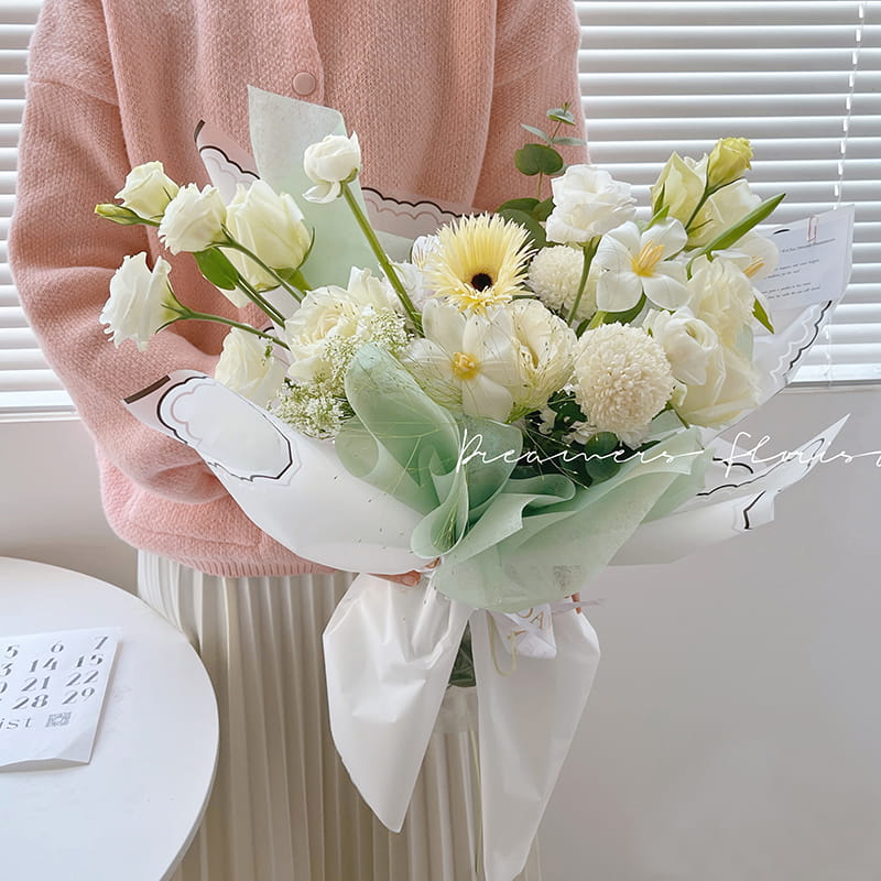 花びらゼリーフィルムフラワー包装紙