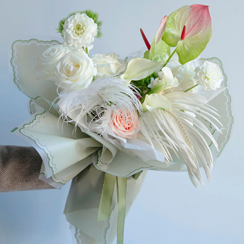 花びらゼリーフィルムフラワー包装紙