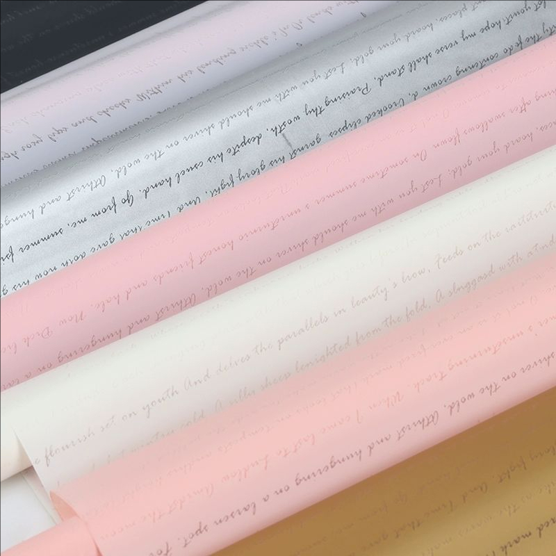 100%防水の増粘花包装フィルム