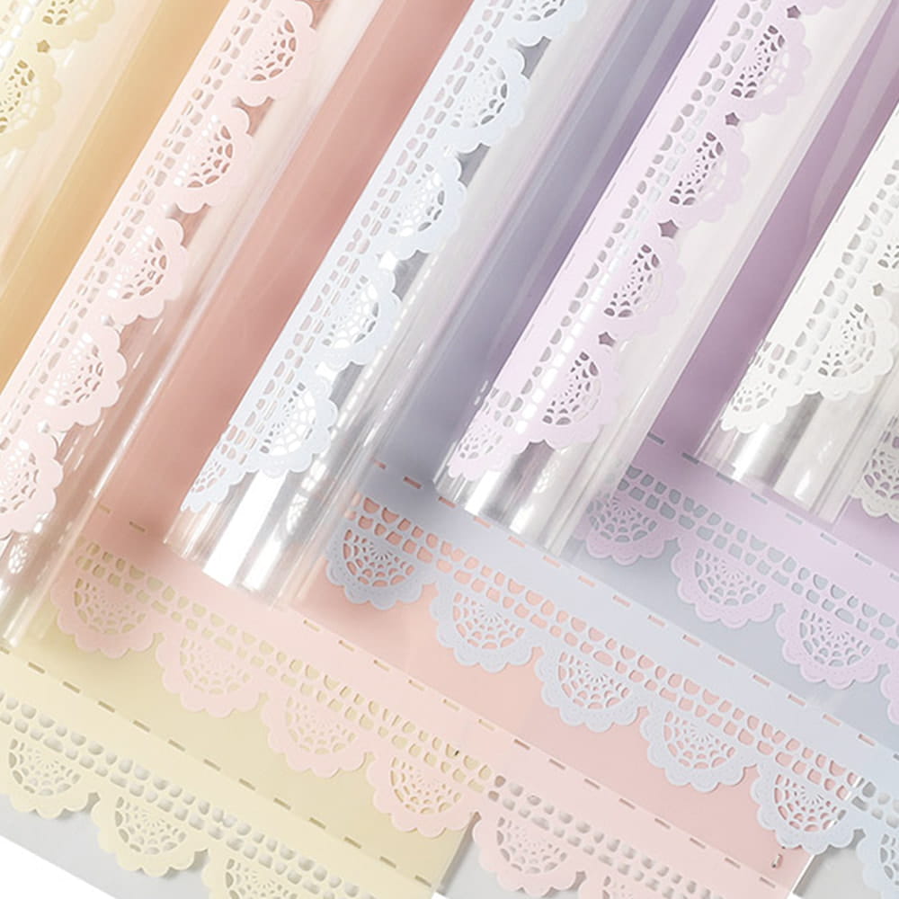 プラスチックの厚い防水レース包装紙