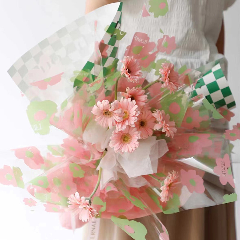58x58cm 防水プラスチック花ラップロール