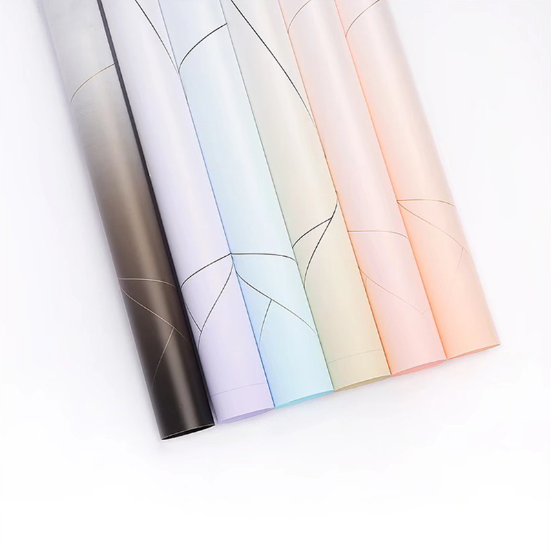 厚みのある不透明なプラスチックフラワーペーパー